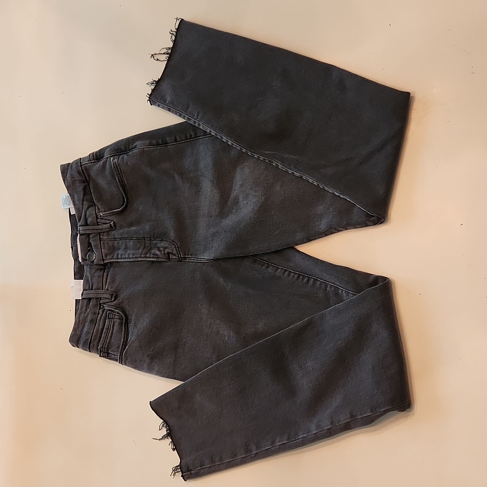 Good American Good Classic Raw Hem in Black Size 2 waist 26 new with tags